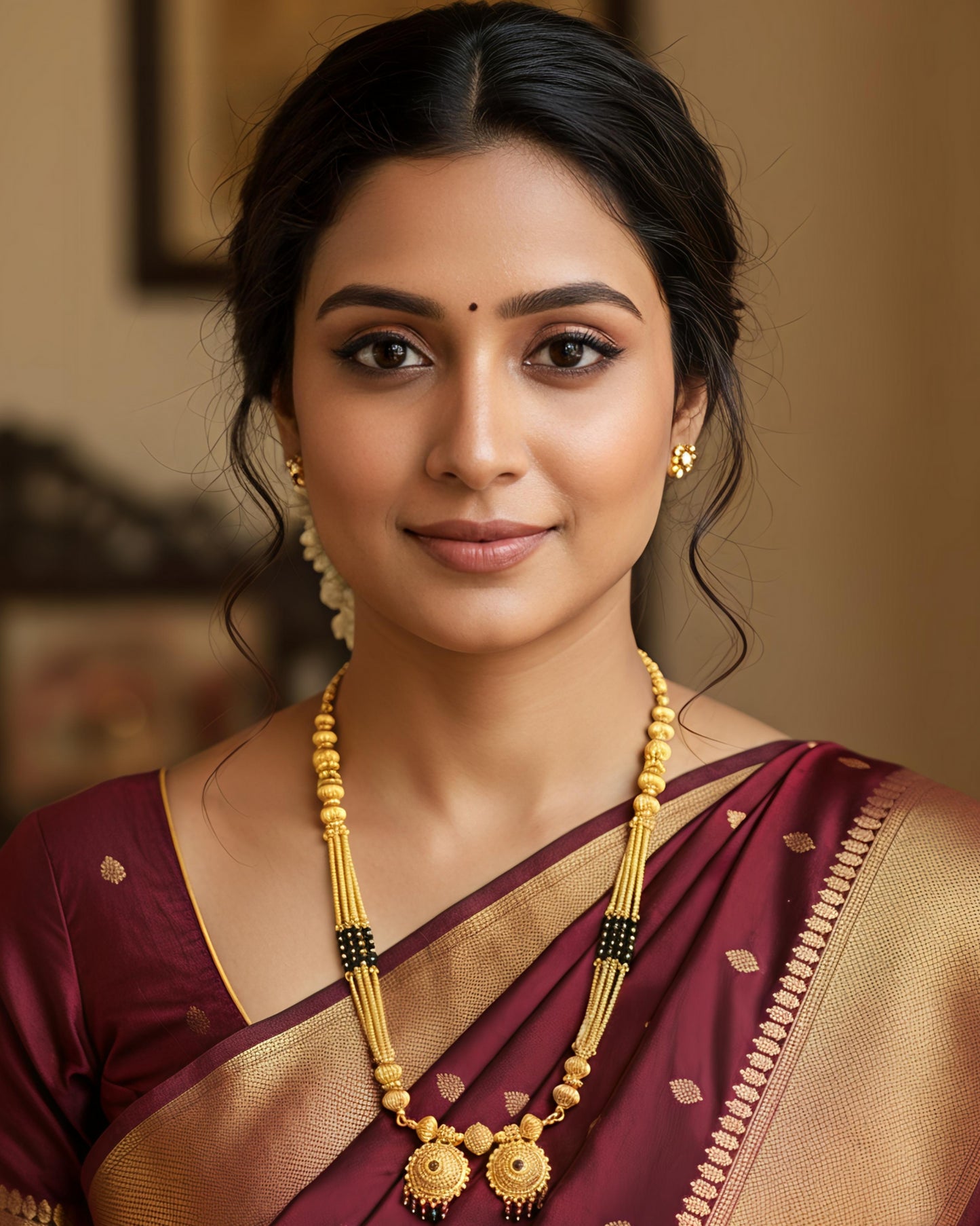 Forming Long Mangalsutra