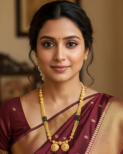 Forming Long Mangalsutra