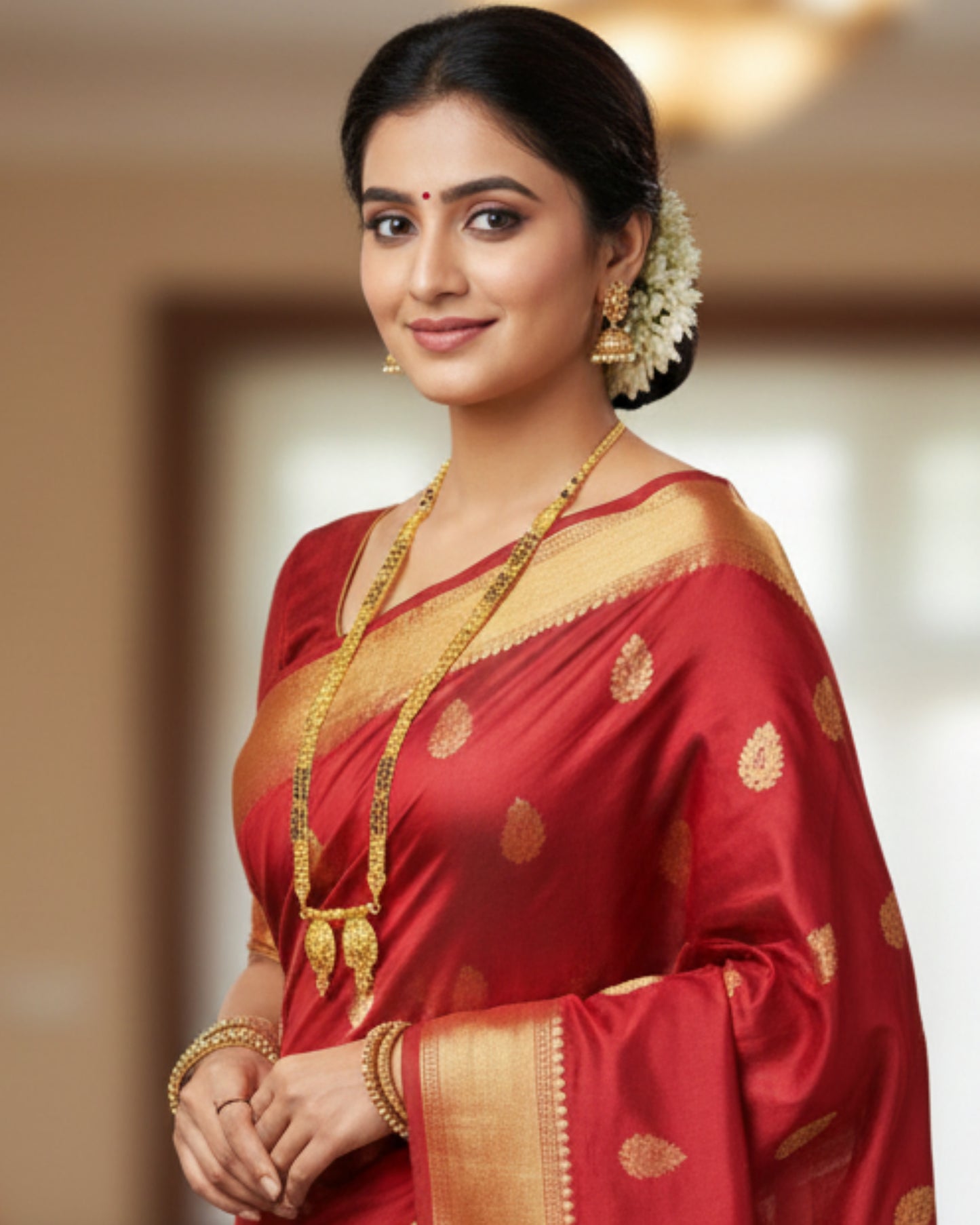 Forming Long Mangalsutra