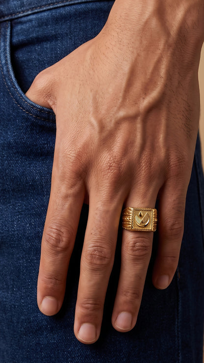 FORMING MENS RING