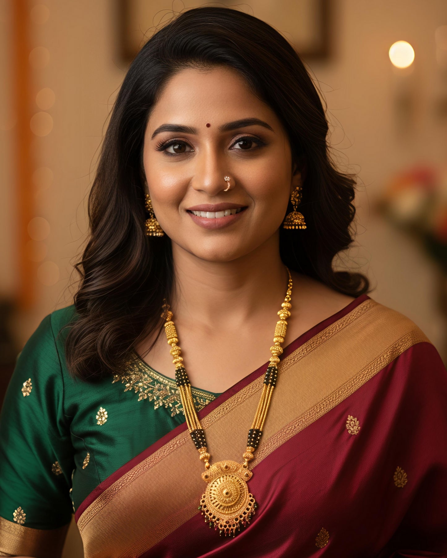 Forming Long Mangalsutra