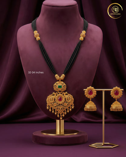 Matte Long Mangalsutra