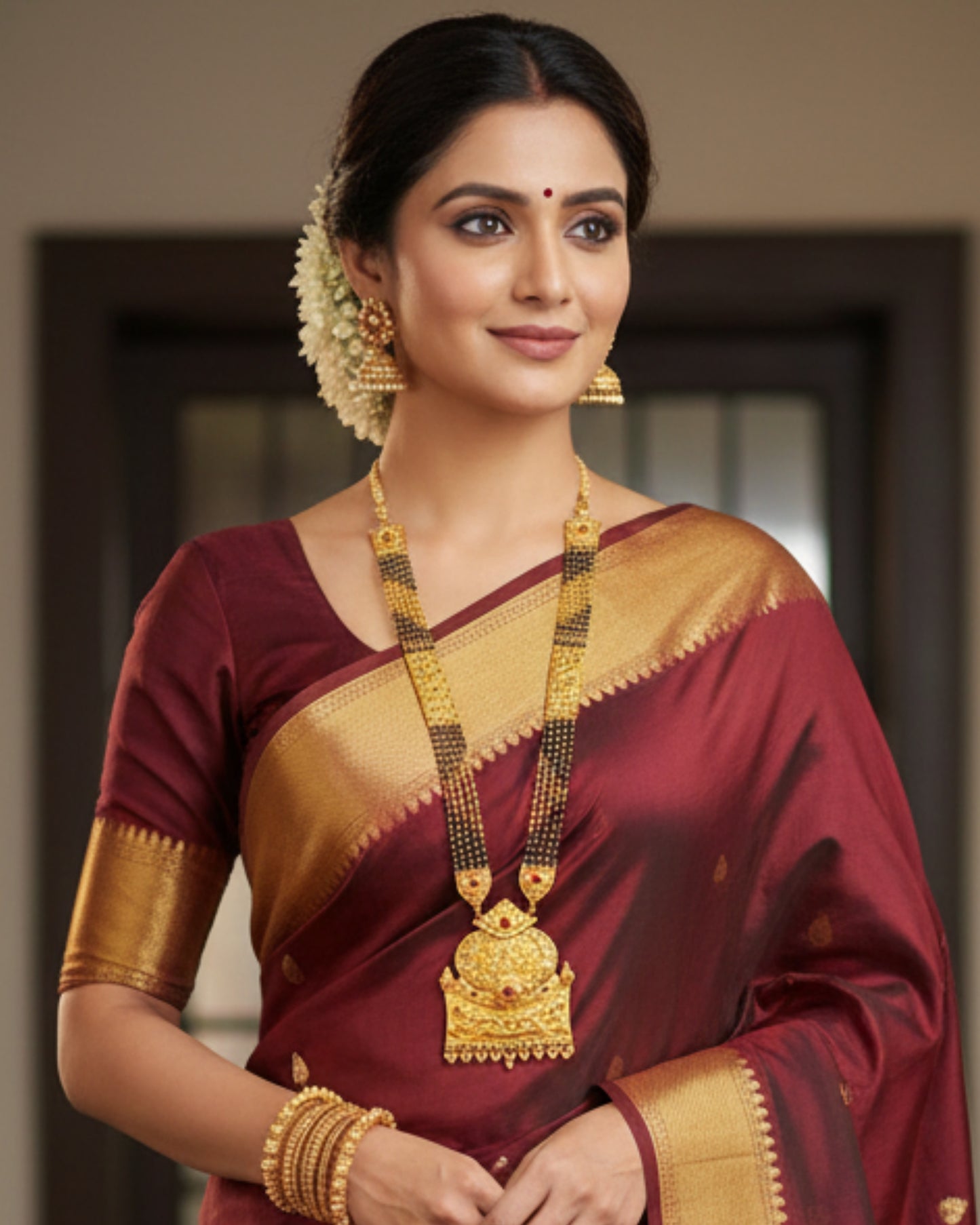 Forming Long Mangalsutra