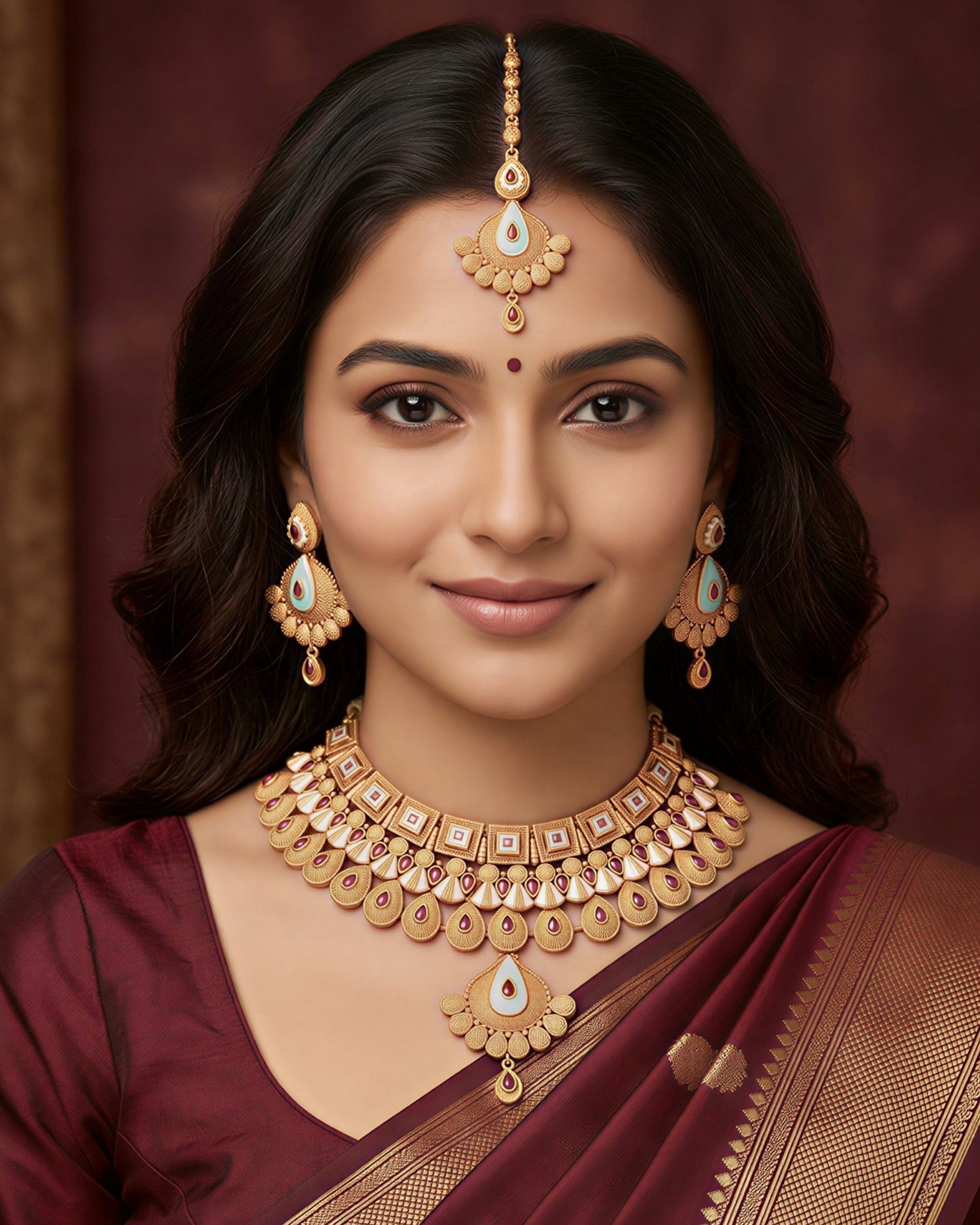 Rajwadi Necklace