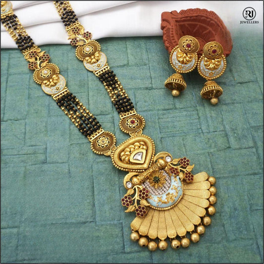Rajwadi Long Mangalsutra