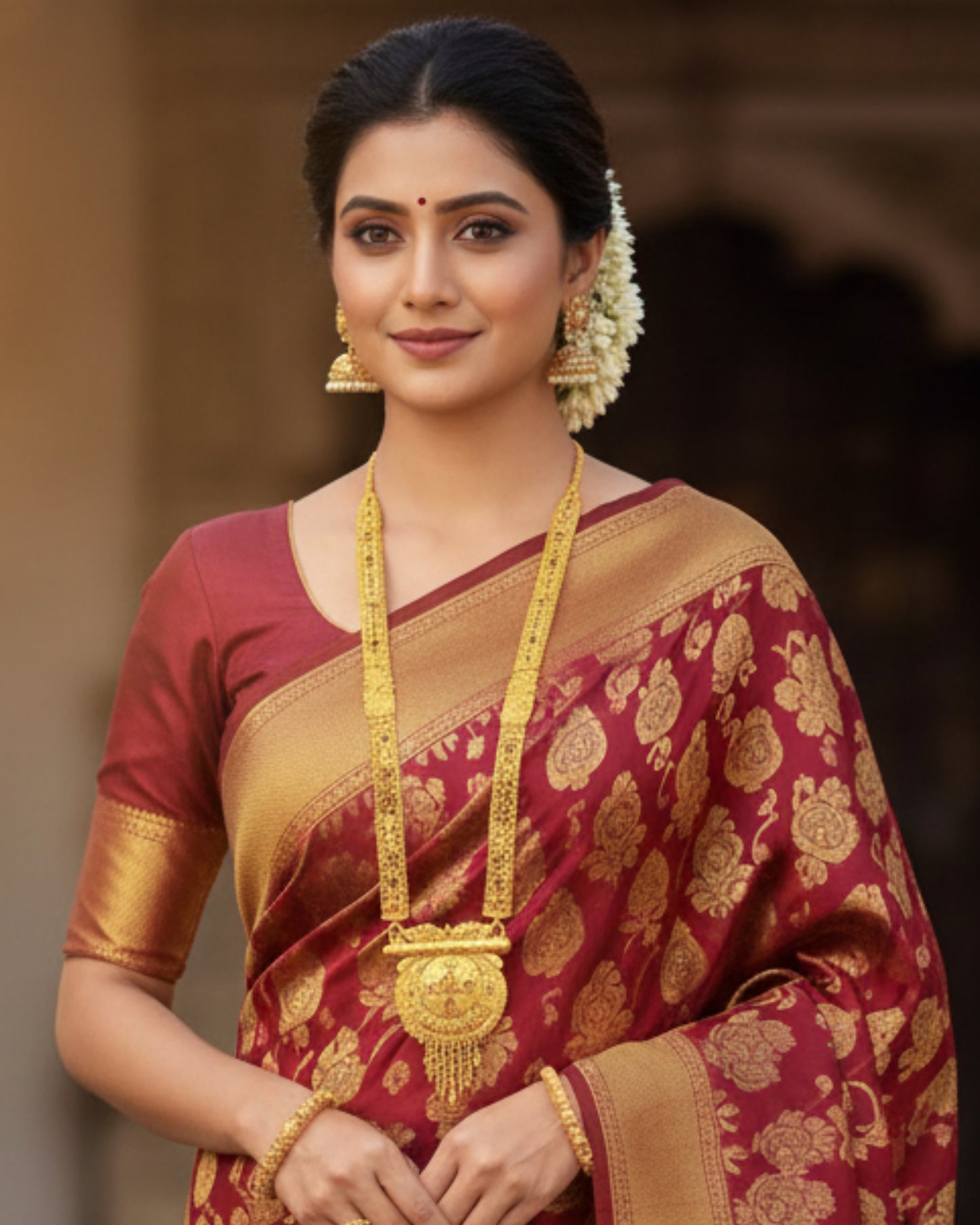 Forming Long Mangalsutra