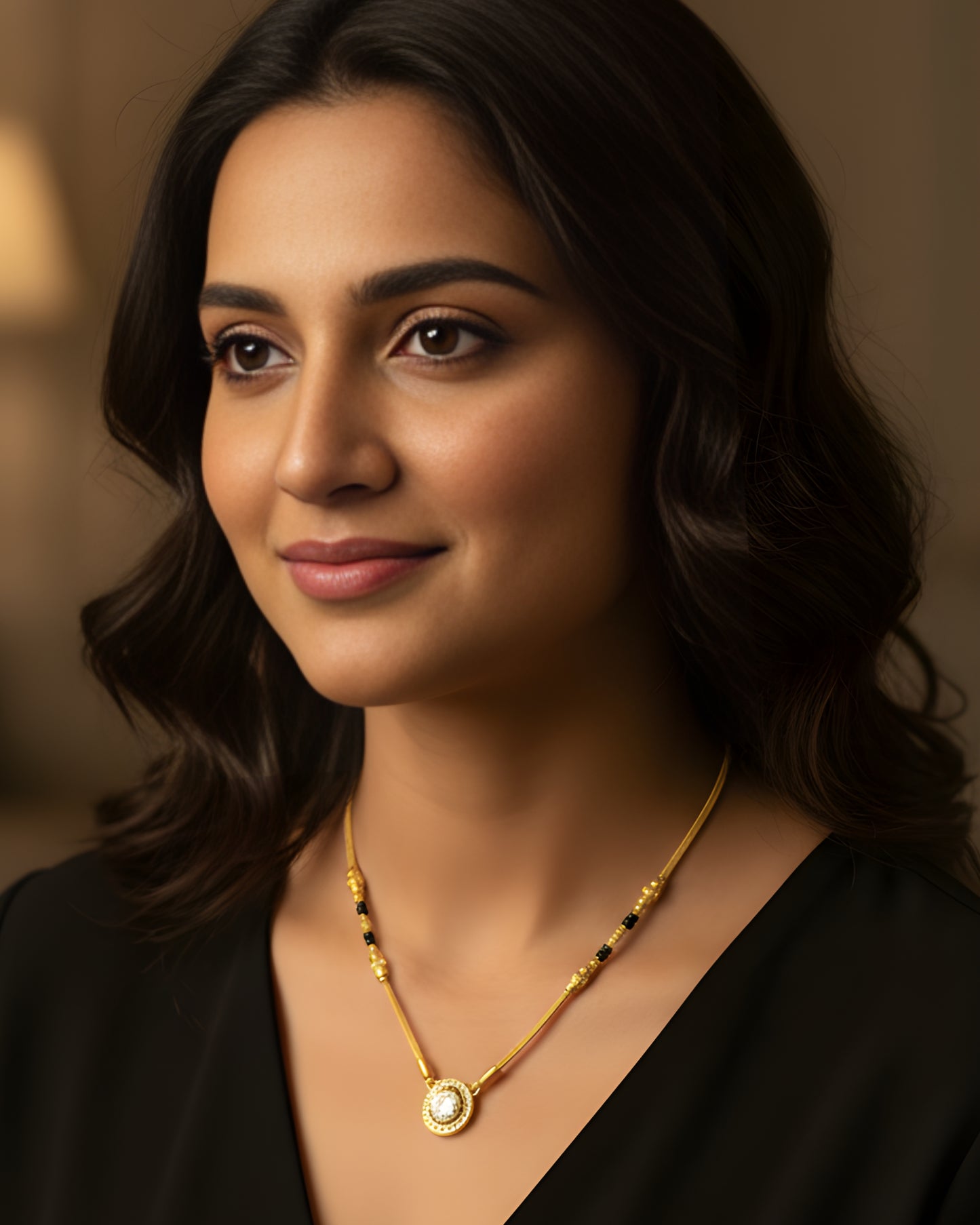 Forming Short Mangalsutra