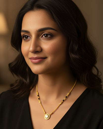 Forming Short Mangalsutra