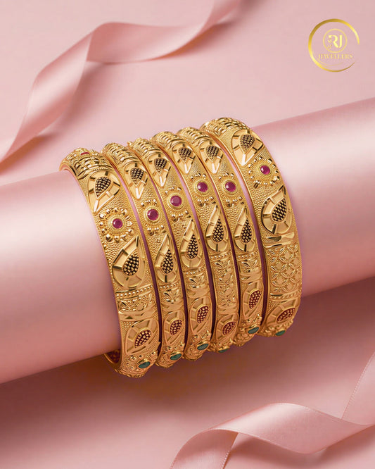 Forming 6 pcs bangles