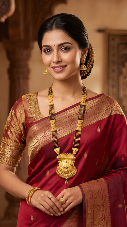 Forming Long Mangalsutra
