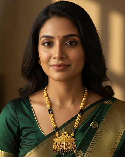 Forming Long Mangalsutra