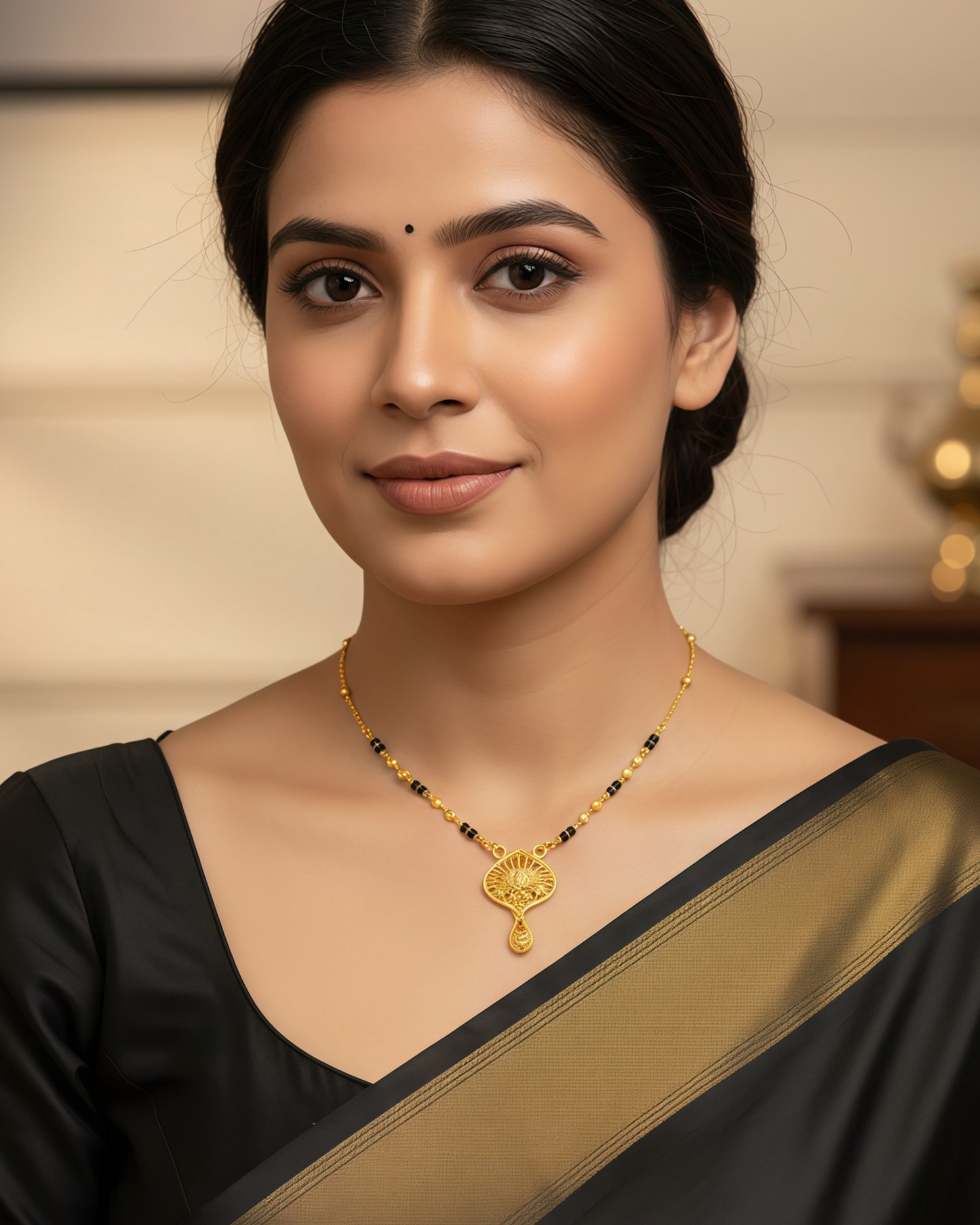 Forming Short Mangalsutra