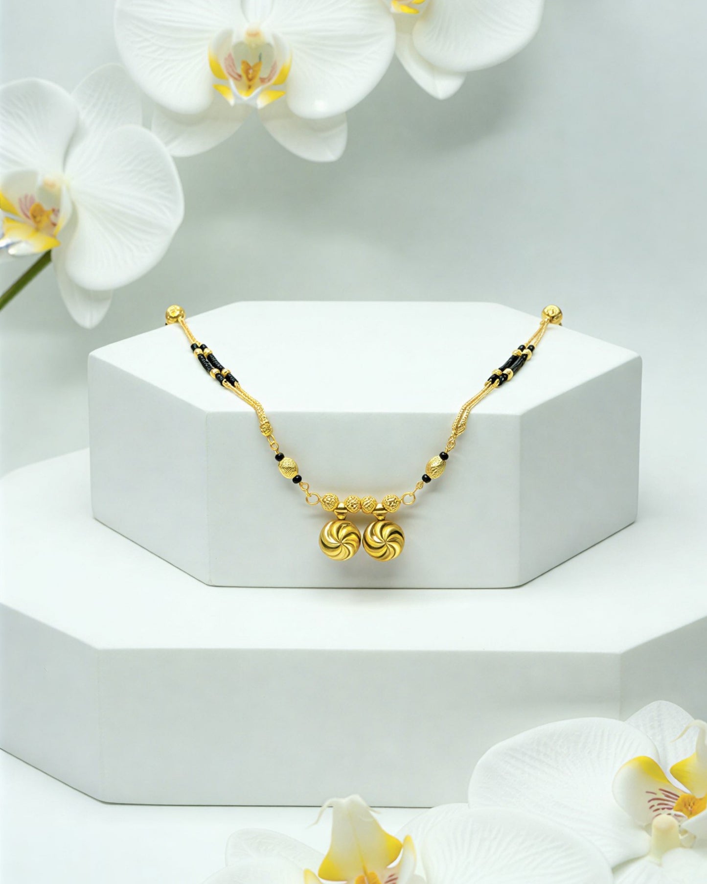 Forming Short Mangalsutra
