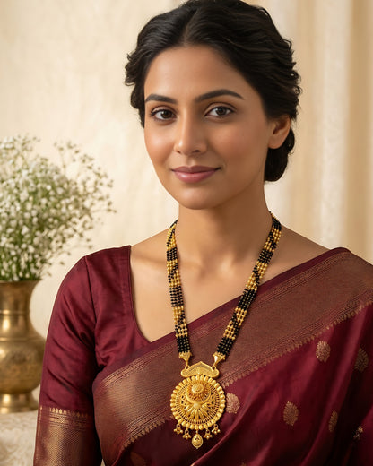 Forming Long Mangalsutra