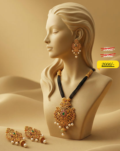 Matte Long Mangalsutra