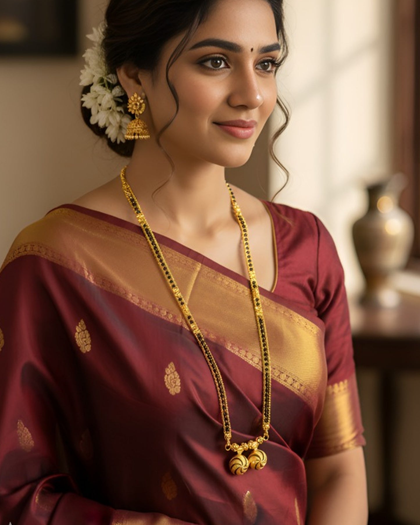 Forming Long Mangalsutra