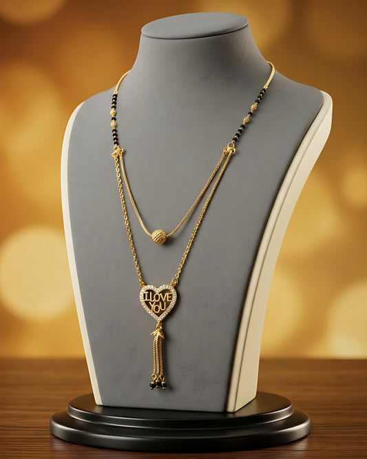 Forming Short Mangalsutra