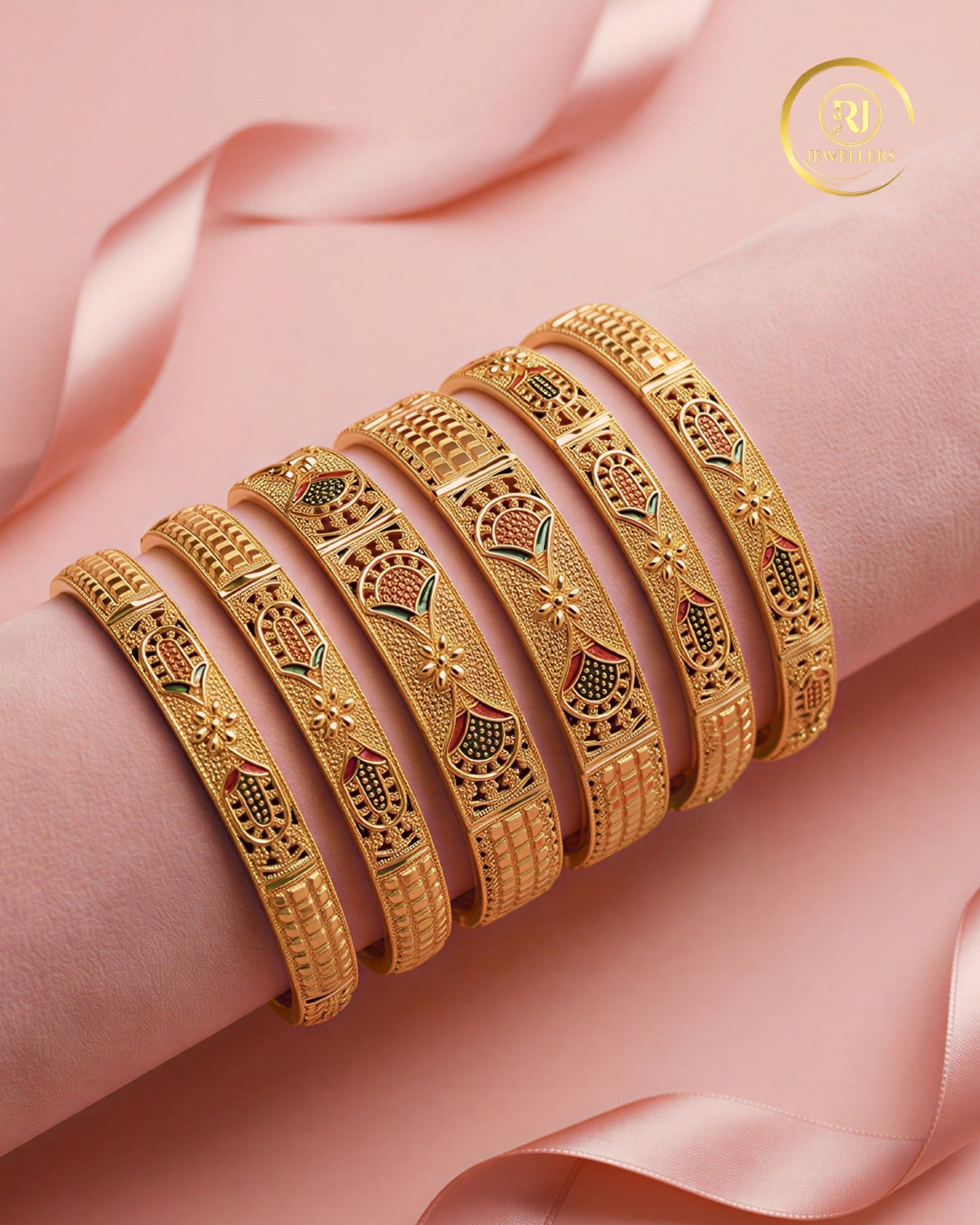 Forming 6 pcs bangles
