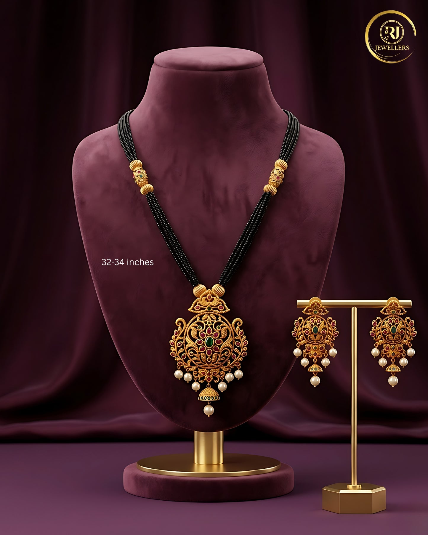 Matte Long Mangalsutra