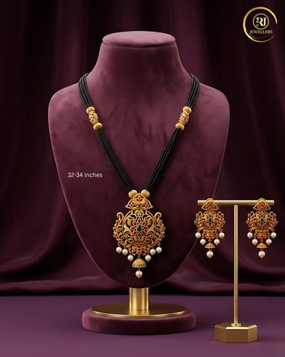 Matte Long Mangalsutra