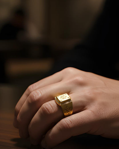 FORMING MENS RING