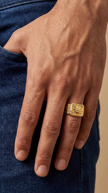 FORMING MENS RING