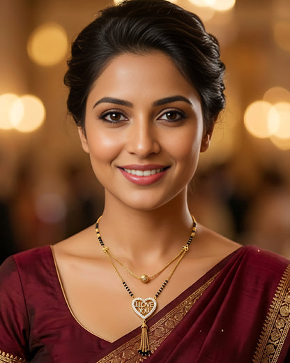 Forming Short Mangalsutra