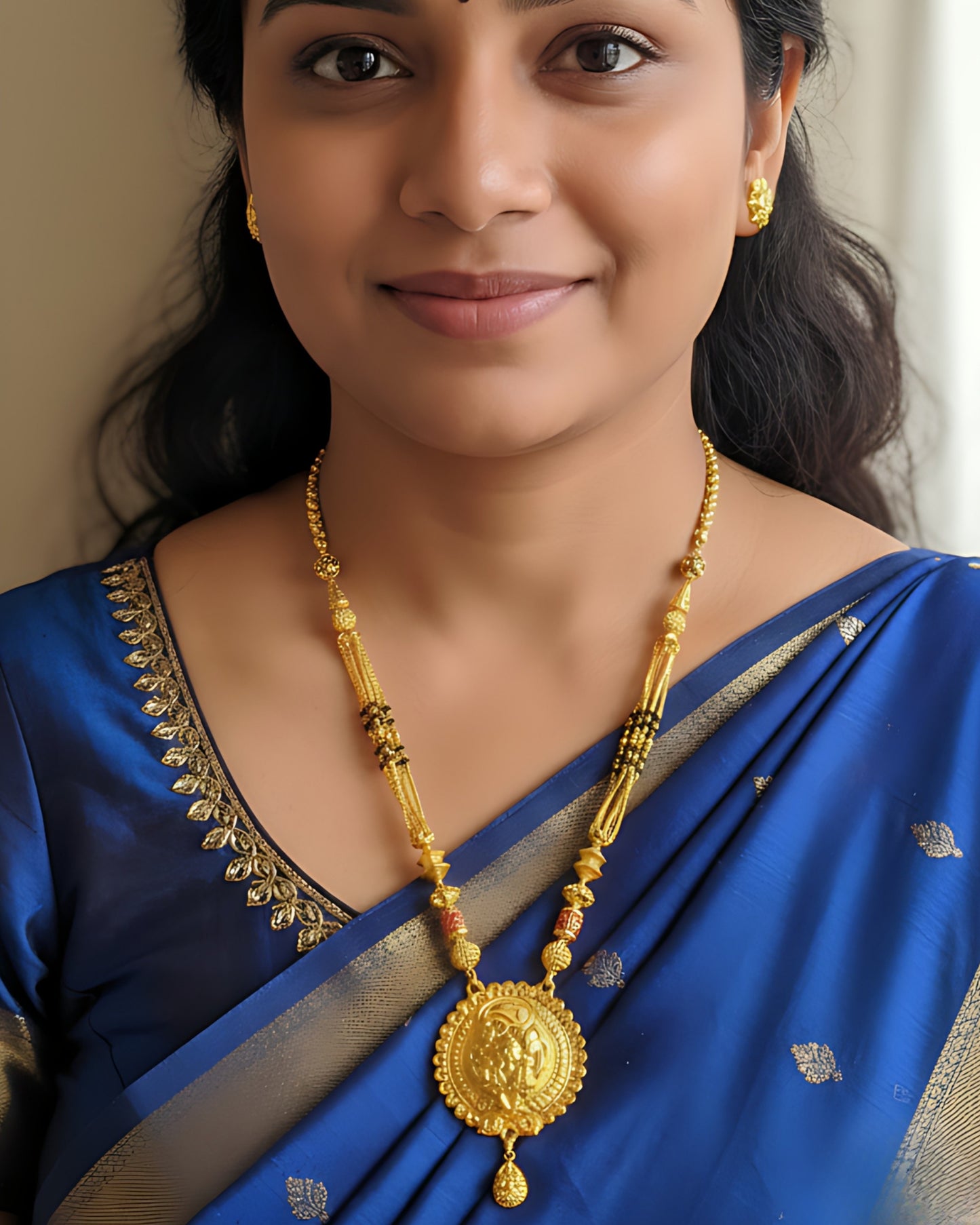 Forming Damru Mangalsutra