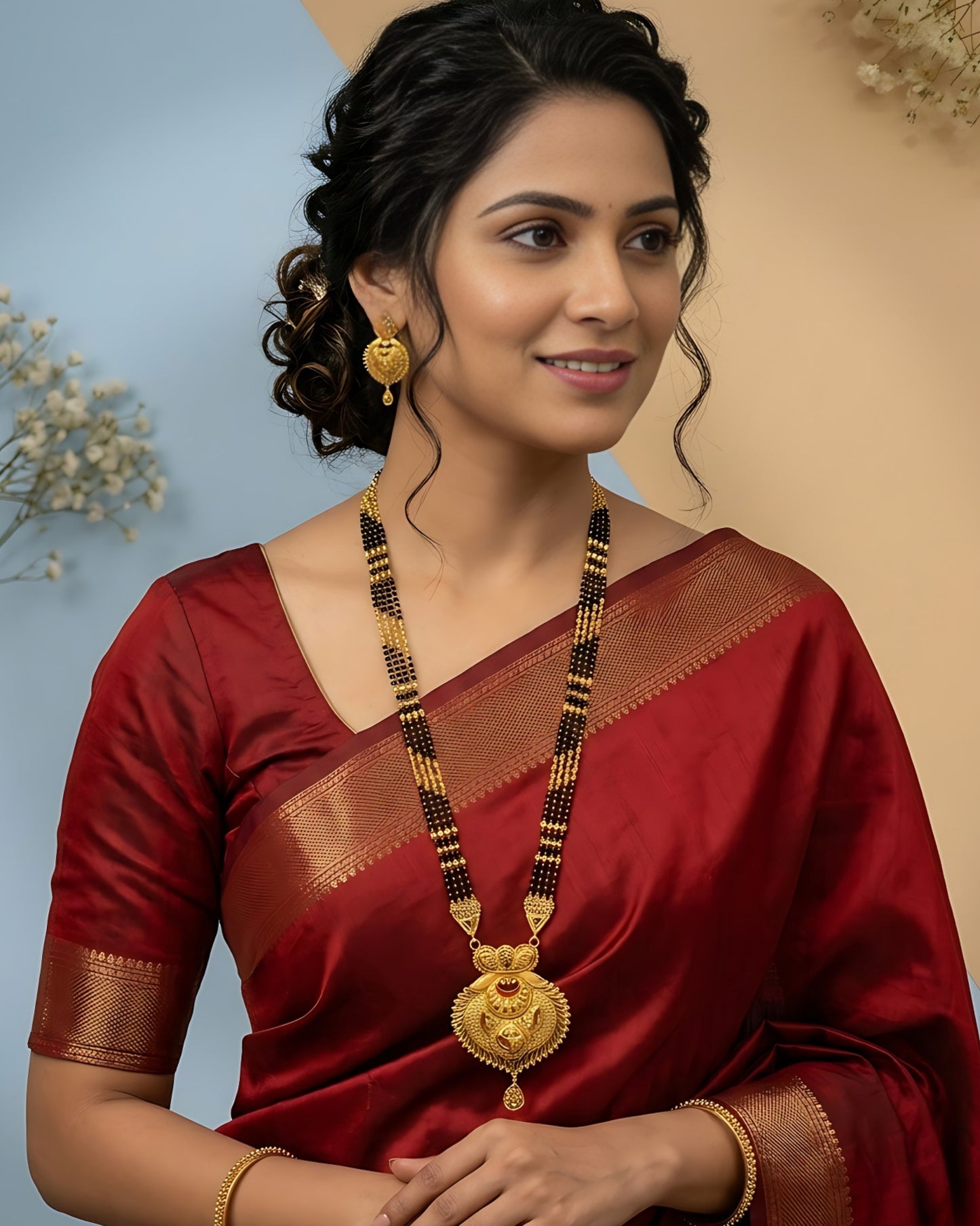 Forming Long Mangalsutra