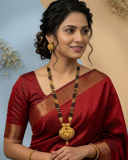 Forming Long Mangalsutra