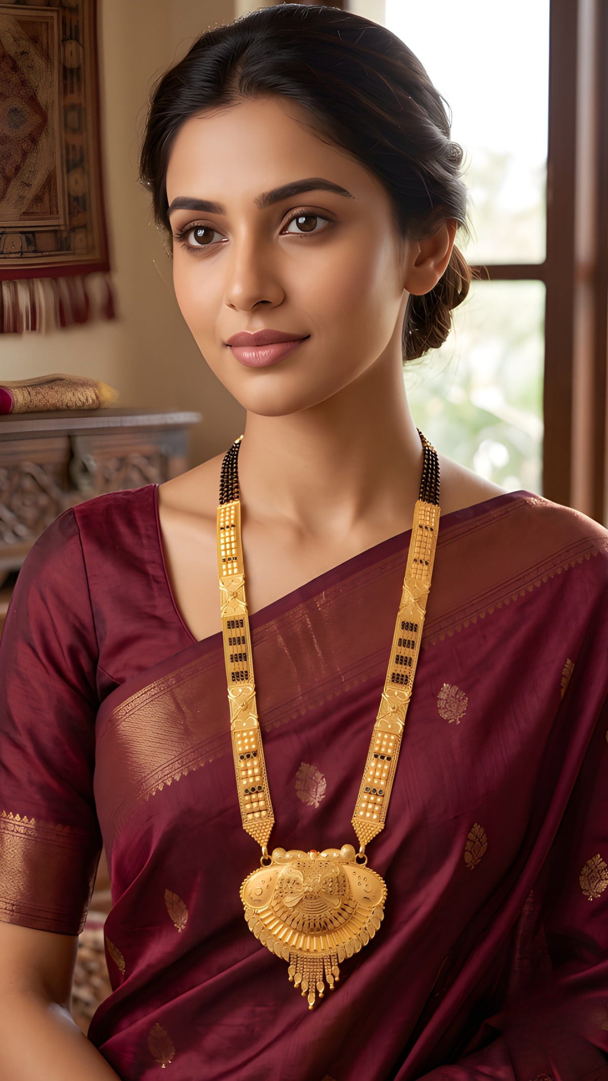 Forming Long Mangalsutra