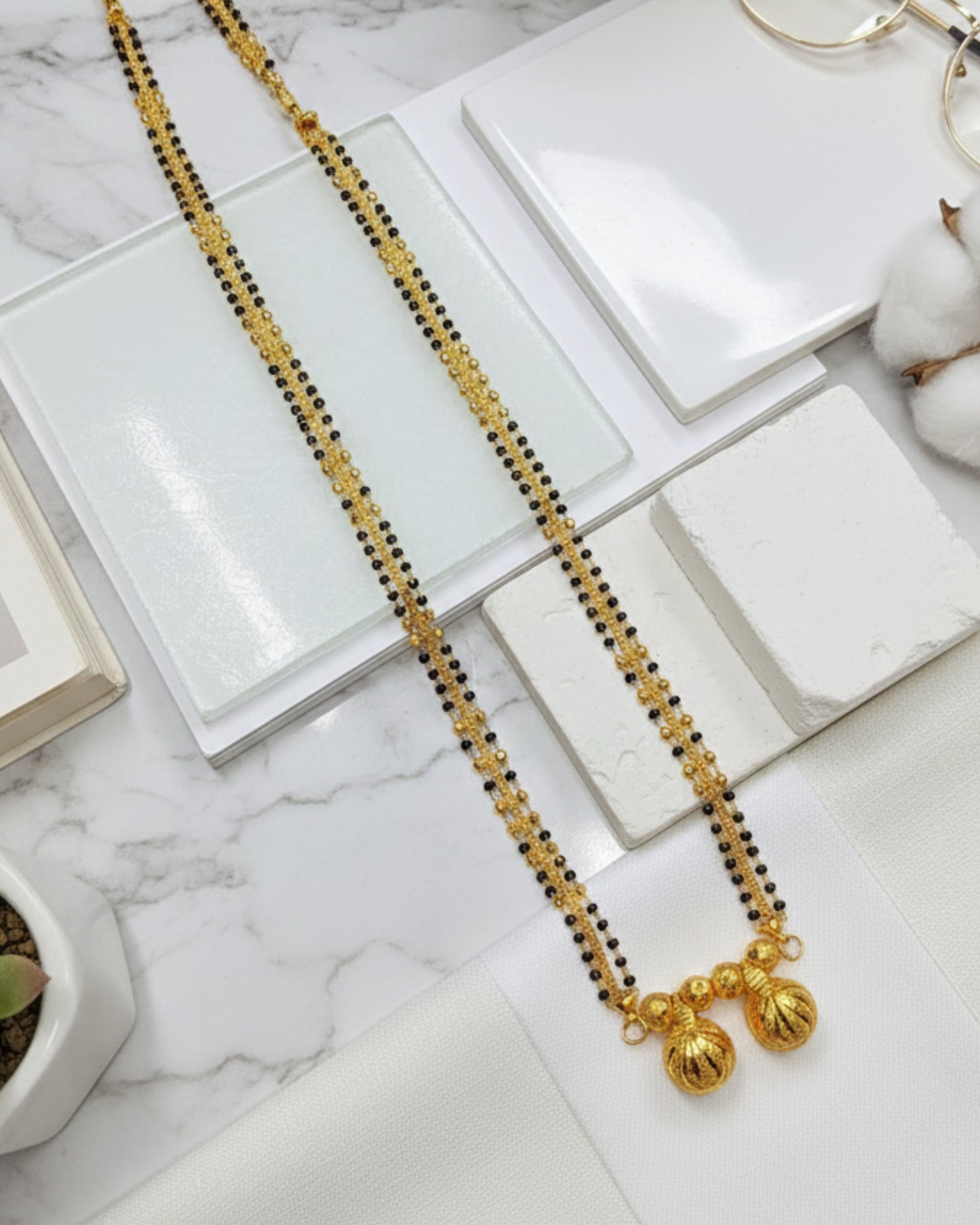 Forming Long Mangalsutra