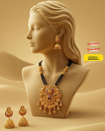Matte Long Mangalsutra
