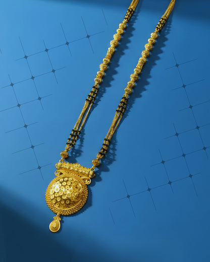Forming Damru Mangalsutra