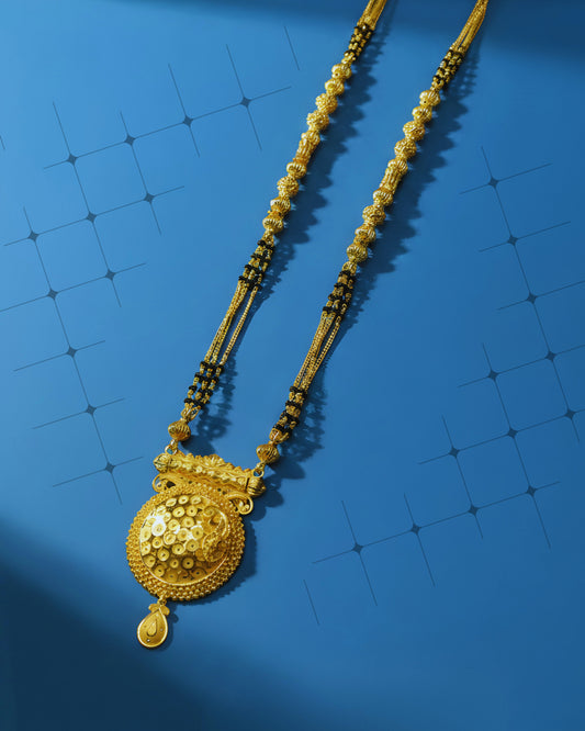 Forming Damru Mangalsutra