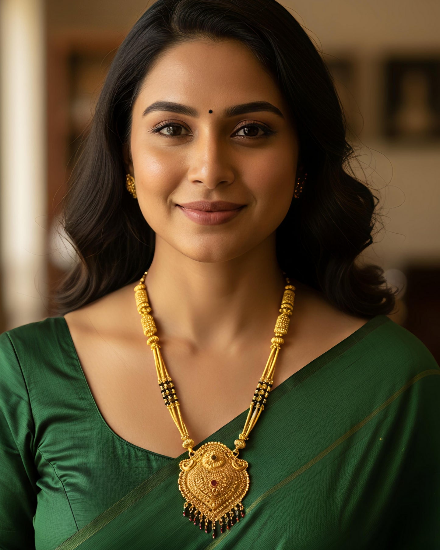 Forming Long Mangalsutra