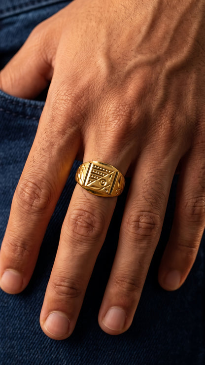 FORMING MENS RING