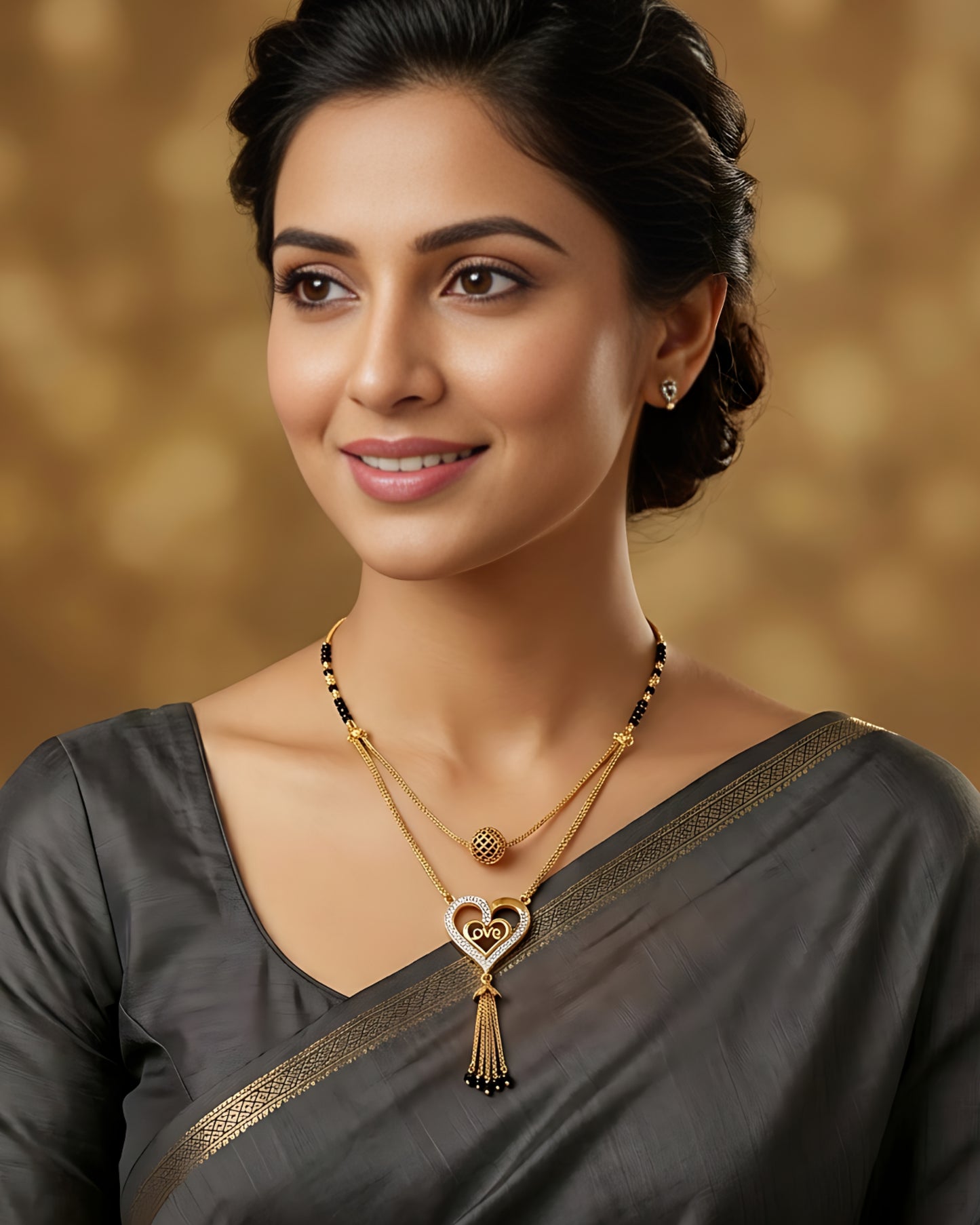 Forming Short Mangalsutra