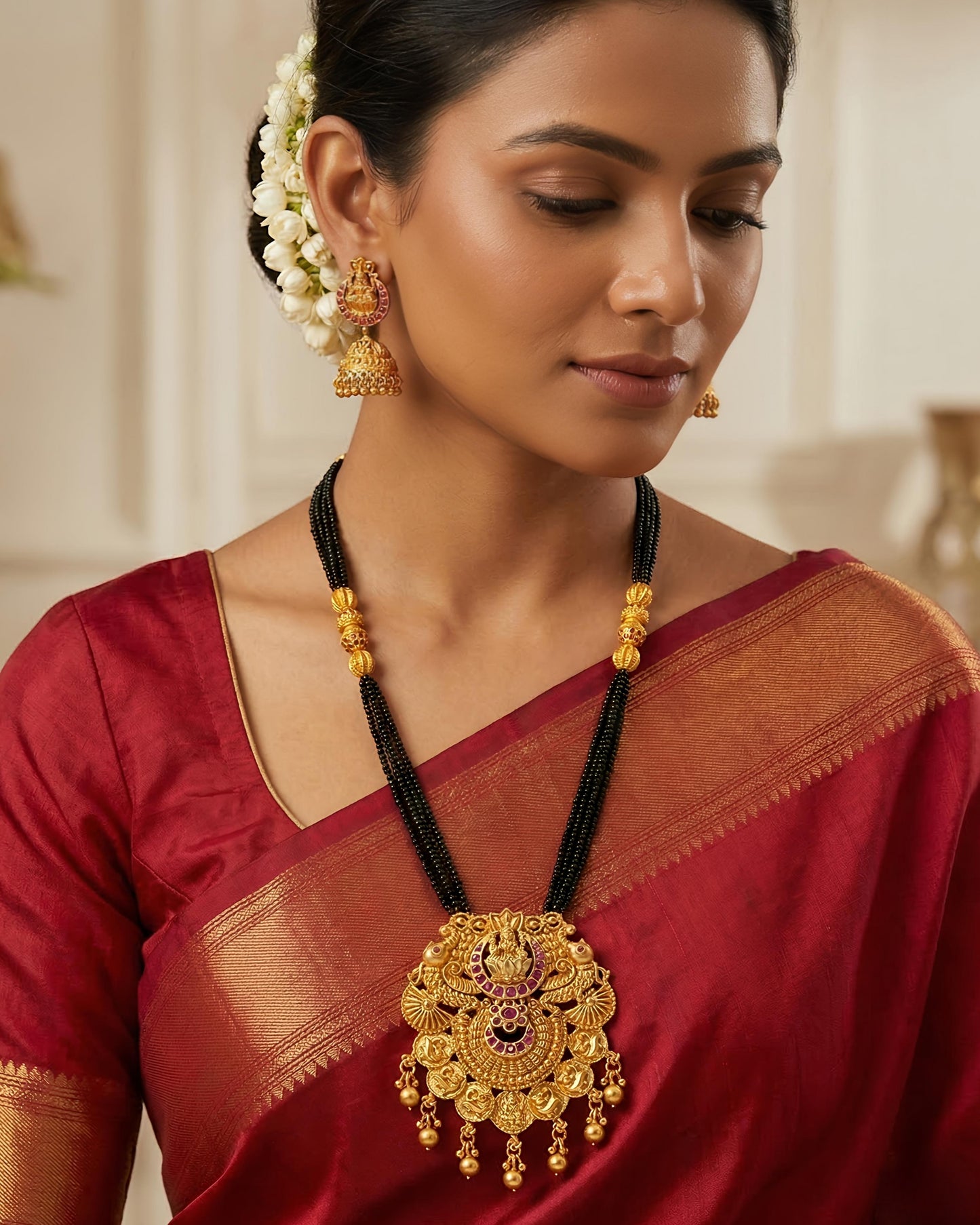Matte Long Mangalsutra