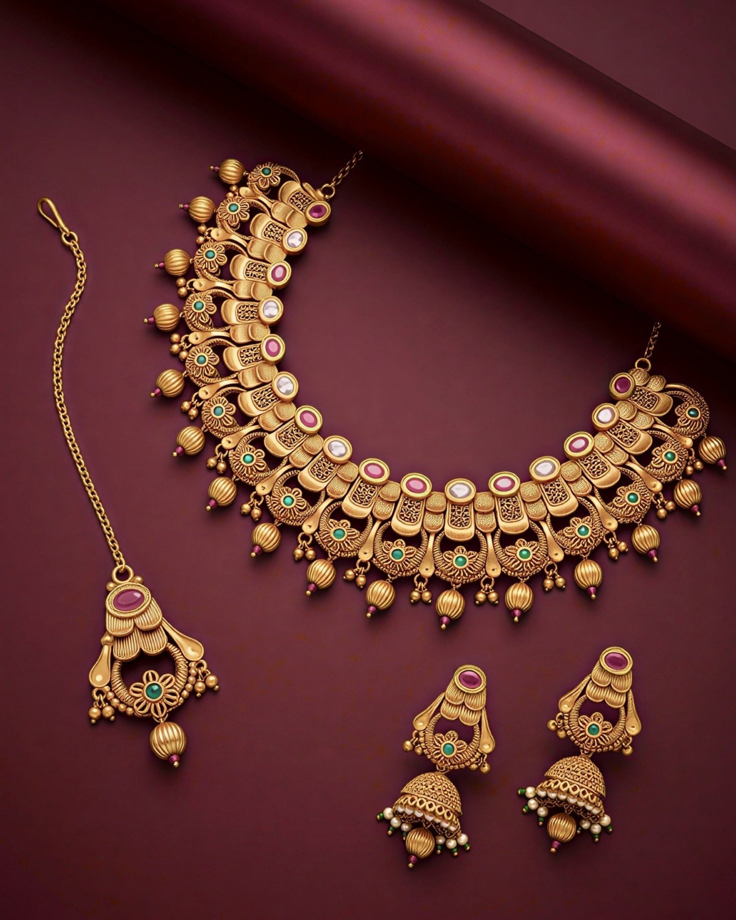 Rajwadi Necklace