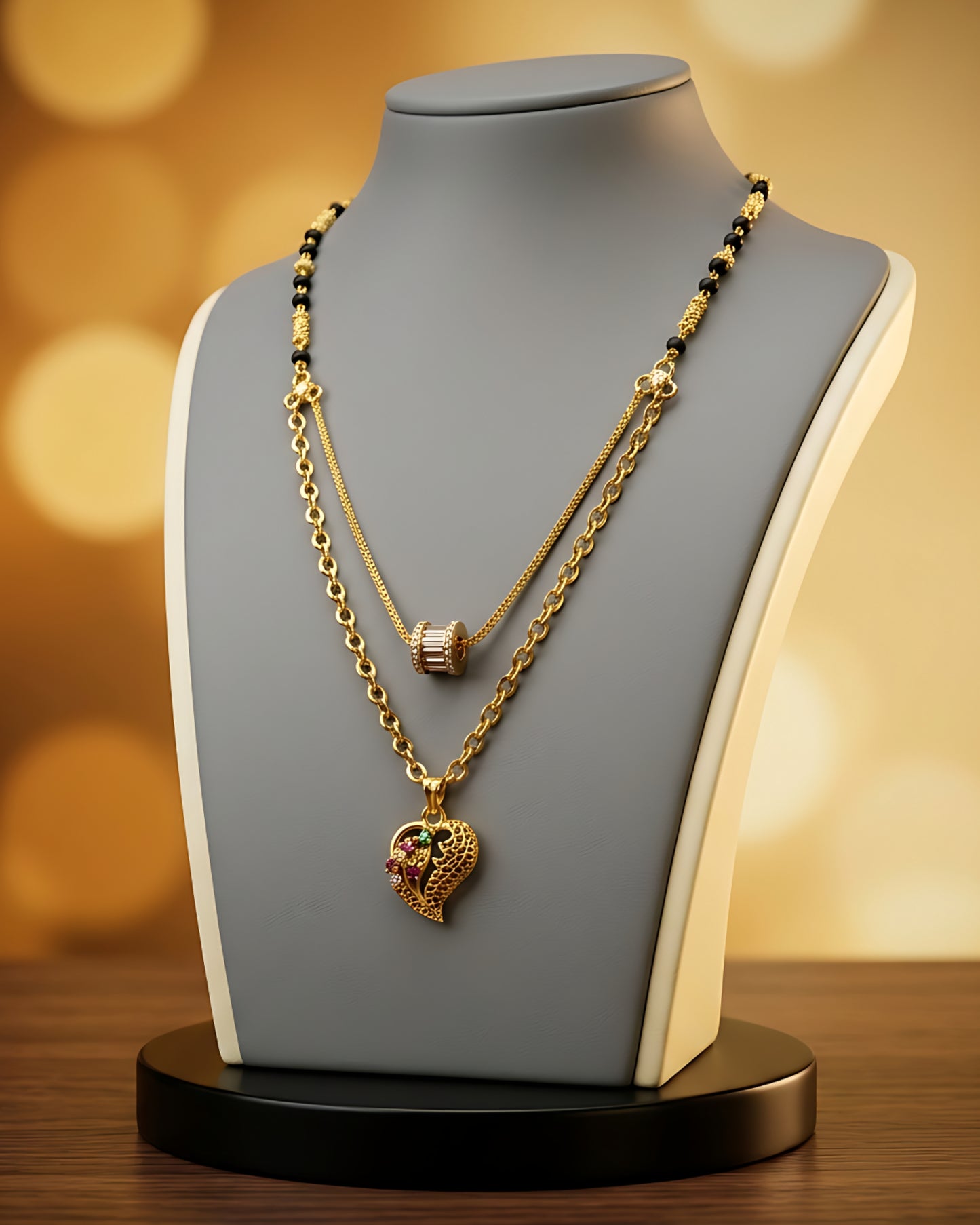 Forming Short Mangalsutra