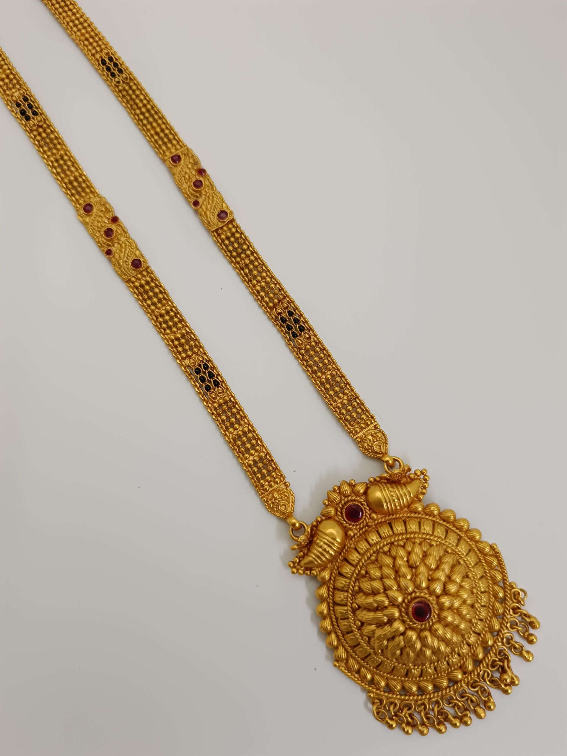 Matte Long Mangalsutra